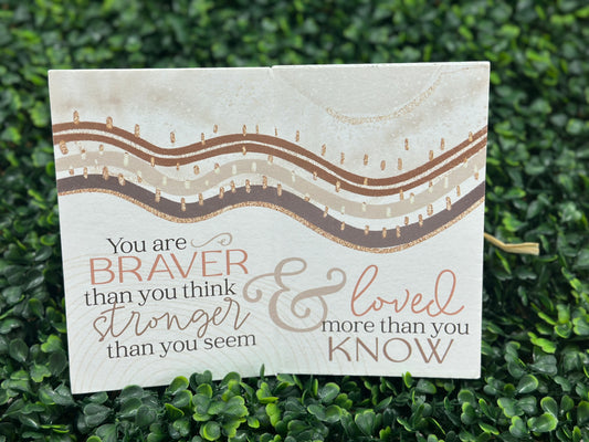 Always Remember Bi Fold Wood Card