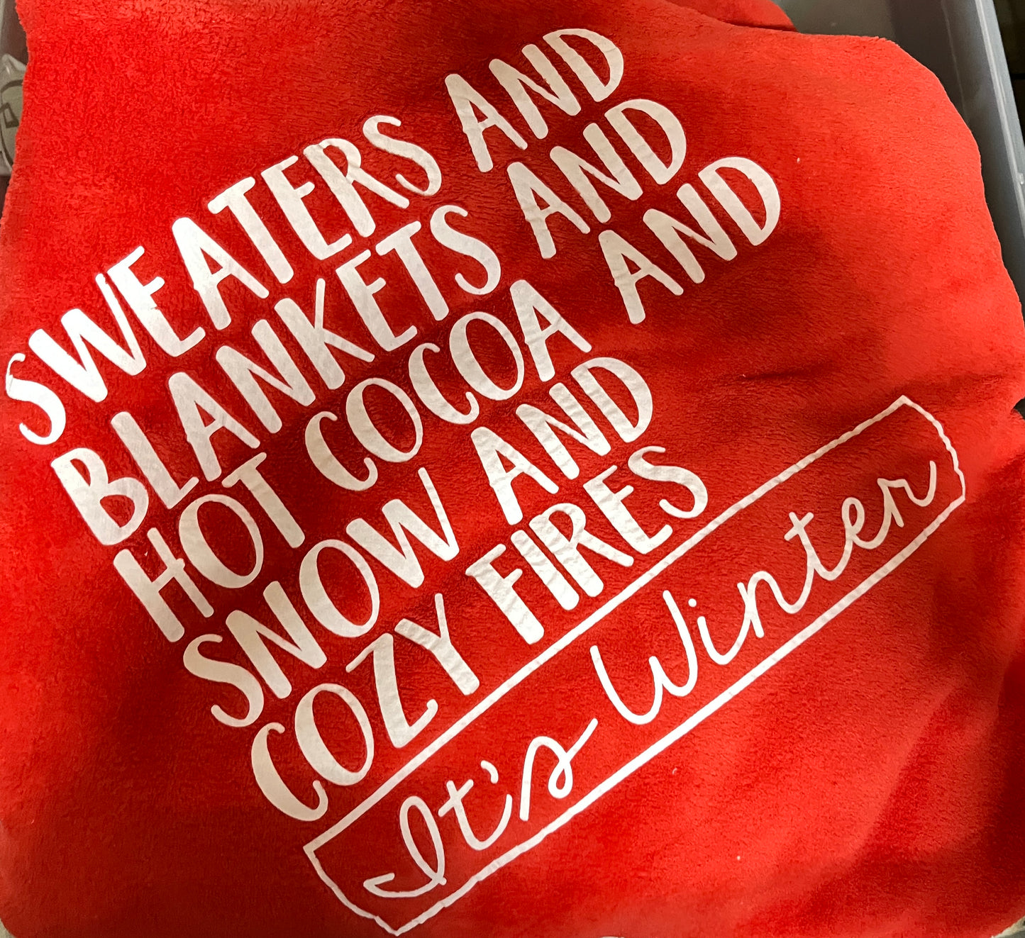 Sweaters & Ect Blanket