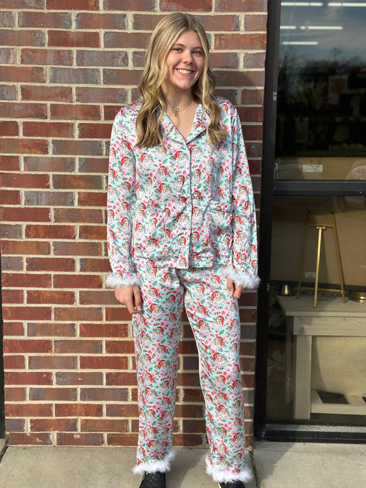 Simply Southern Santa Pajama Set
