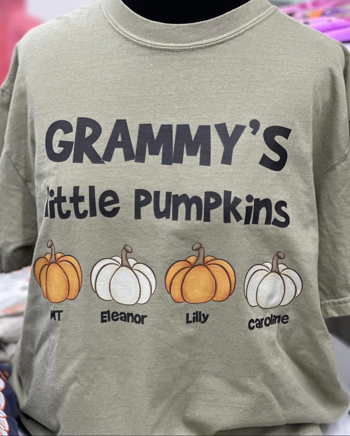 Little Pumpkins Personalized Tshirt