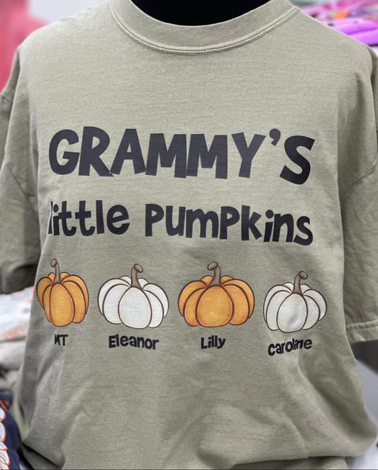 Little Pumpkins Personalized Tshirt