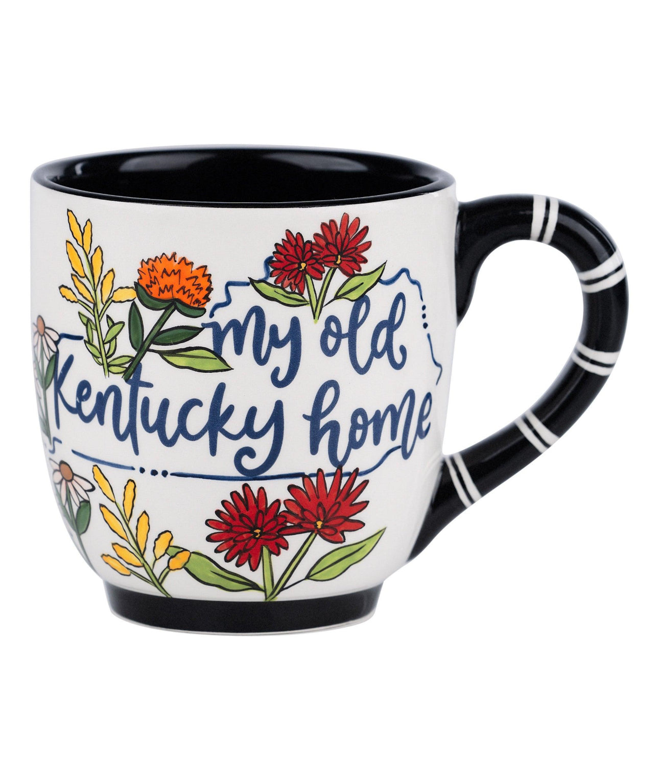 My Old Kentucky Home Flower Mug