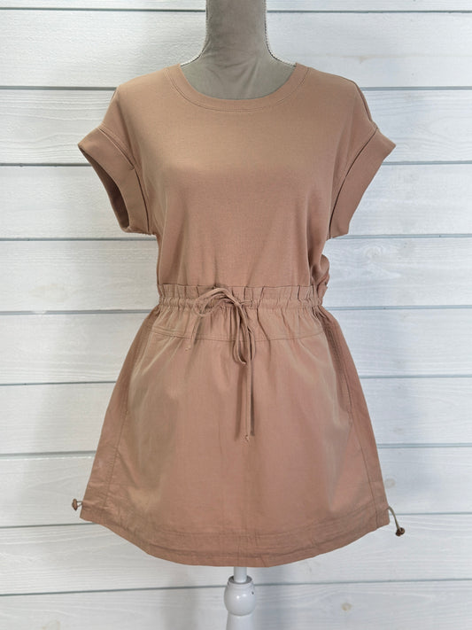 T-Shirt Dress with Tie Waist