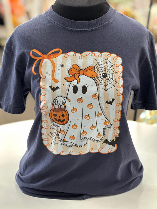 Trick Or Treat Ghost Tee