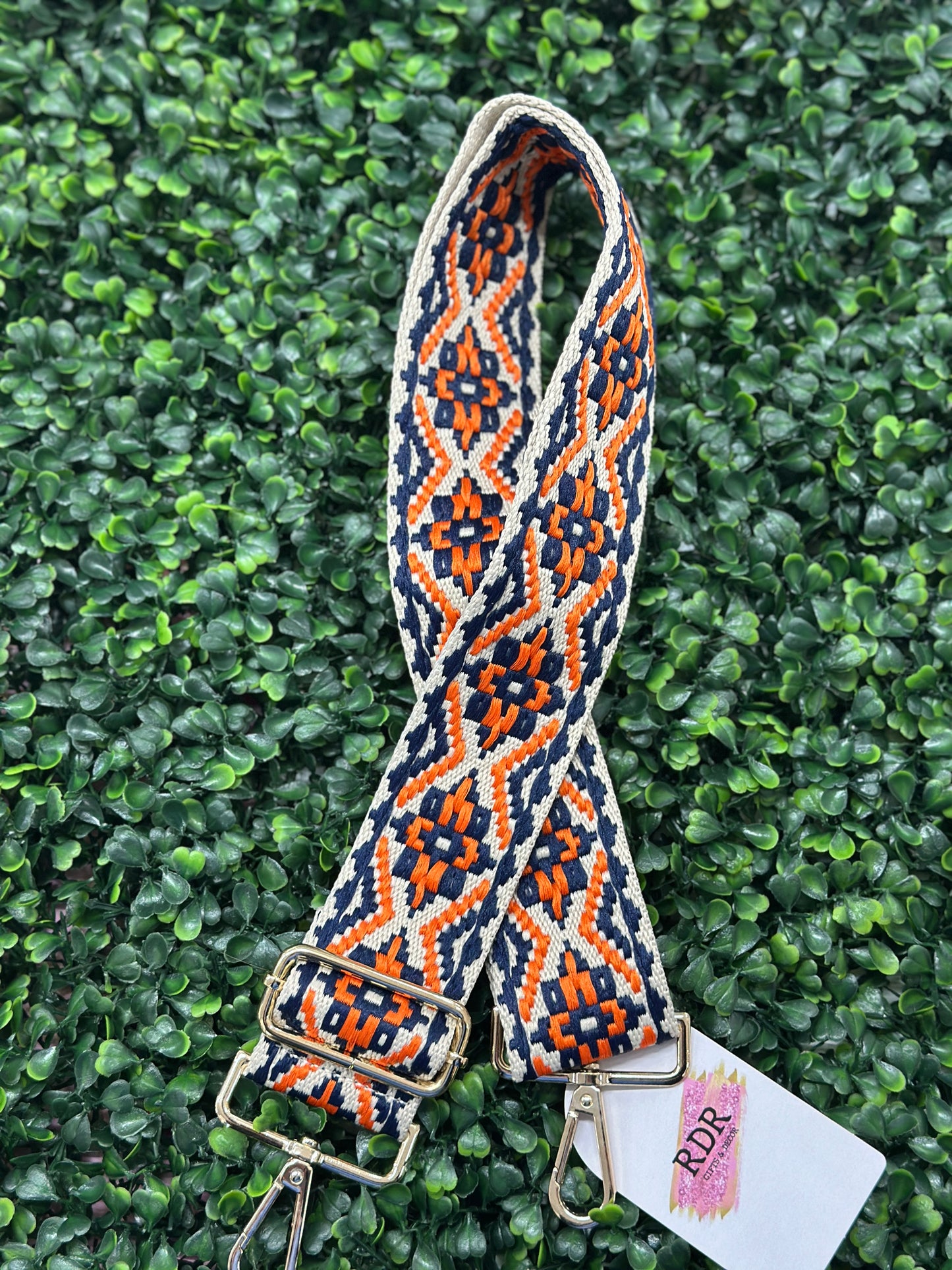 X Pattern Guitar Bag Strap