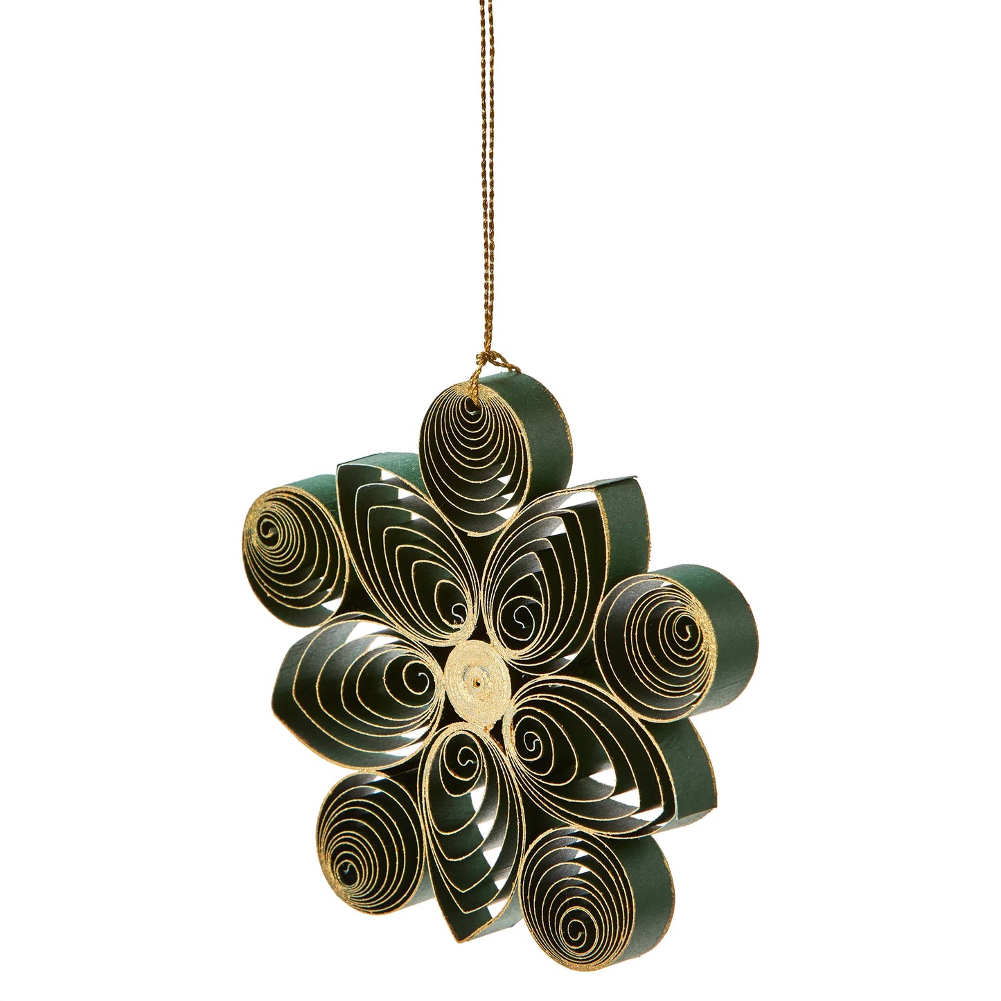 Snowflake Quilled Paper Decor Ornament