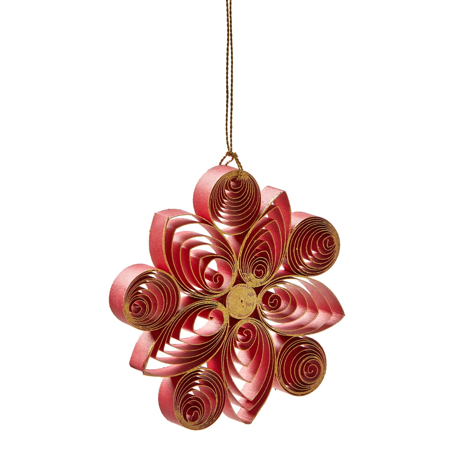 Snowflake Quilled Paper Decor Ornament