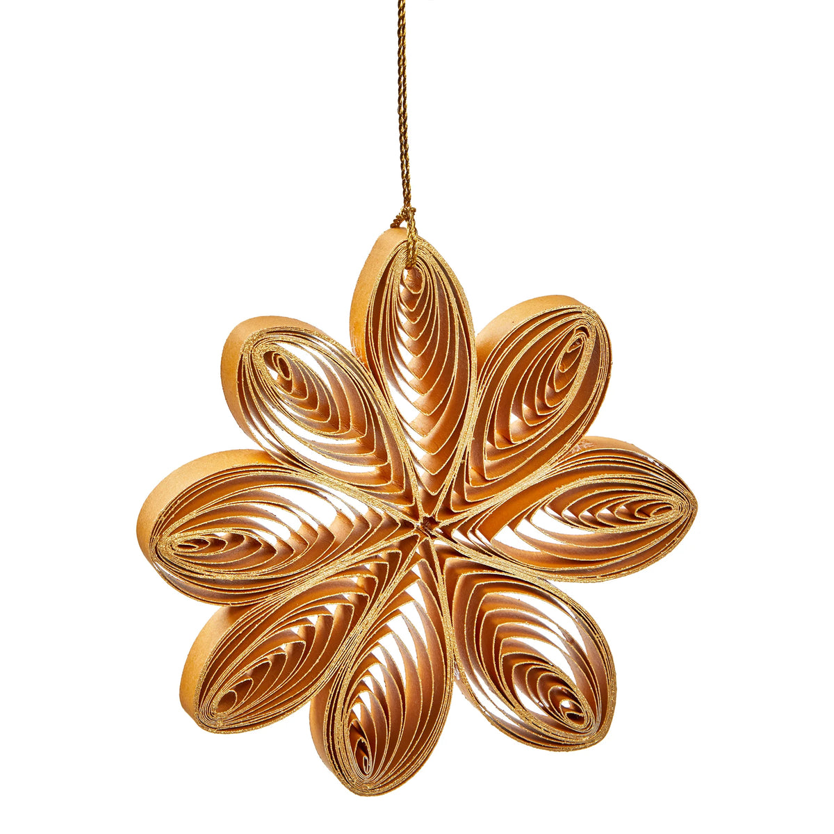 Floral Quilled Paper Decor Ornament