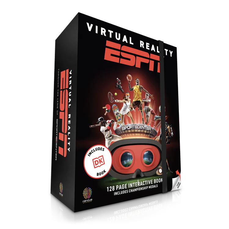 Virtual Reality Gift Set w/ DK Book- ESPN Sports