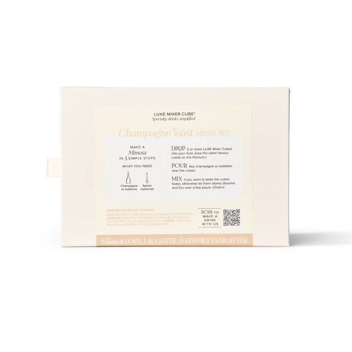 Cheers To The Bride & Groom Champagne Kit