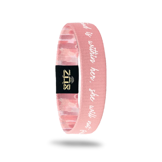 ZOX God Is Within Her Bible Verse Interactive Bracelet