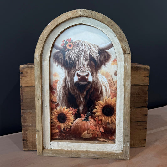 Fall Highland Arch Frame- 12x20