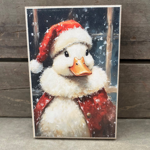 Christmas Duck Block