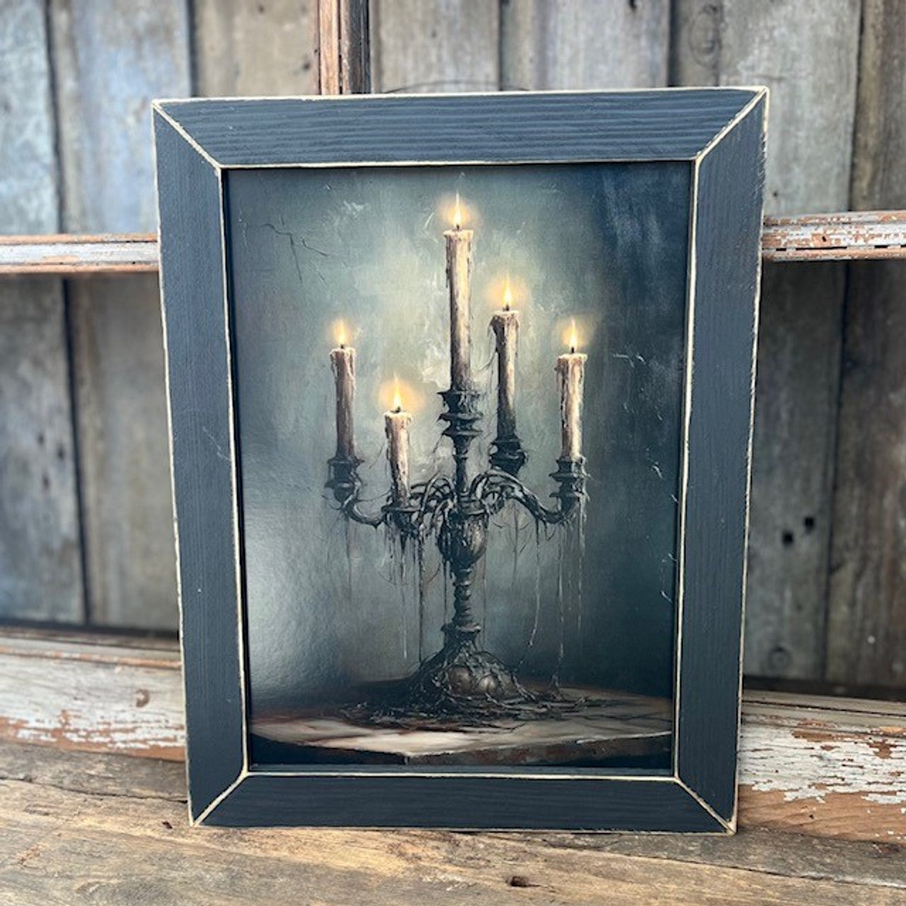 Spooky Candle Light Picture