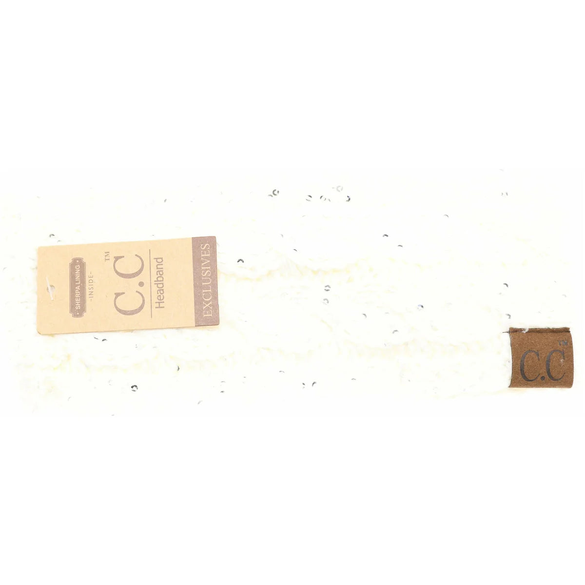 CC Beanie Sequin CC Headwrap