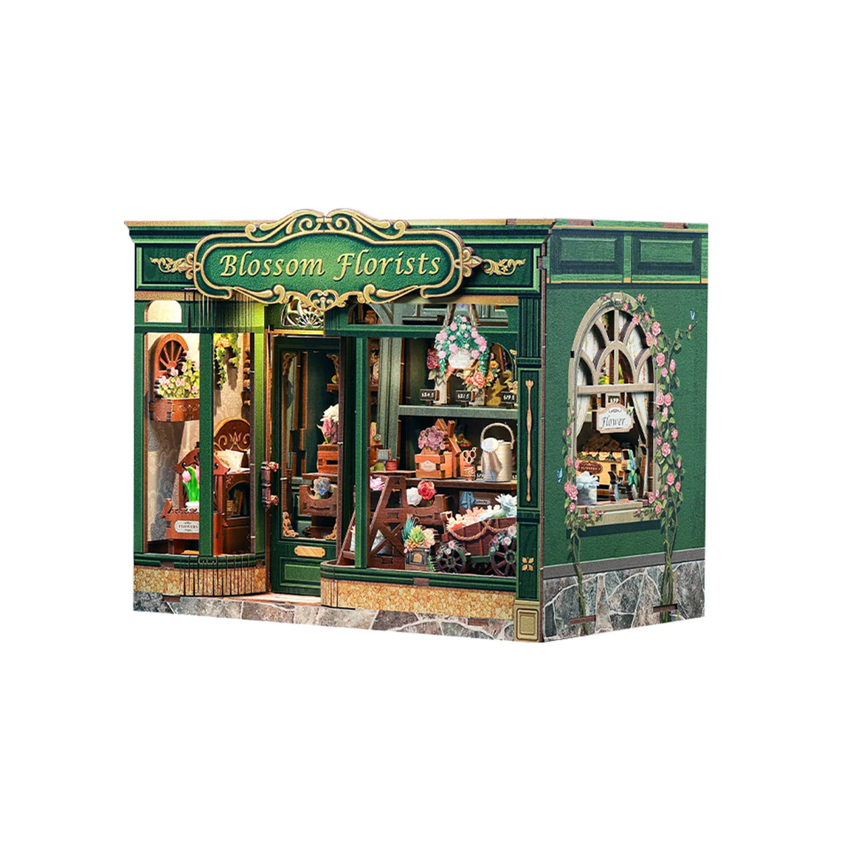 Blossom Florists DIY Miniature Book Nook Kit