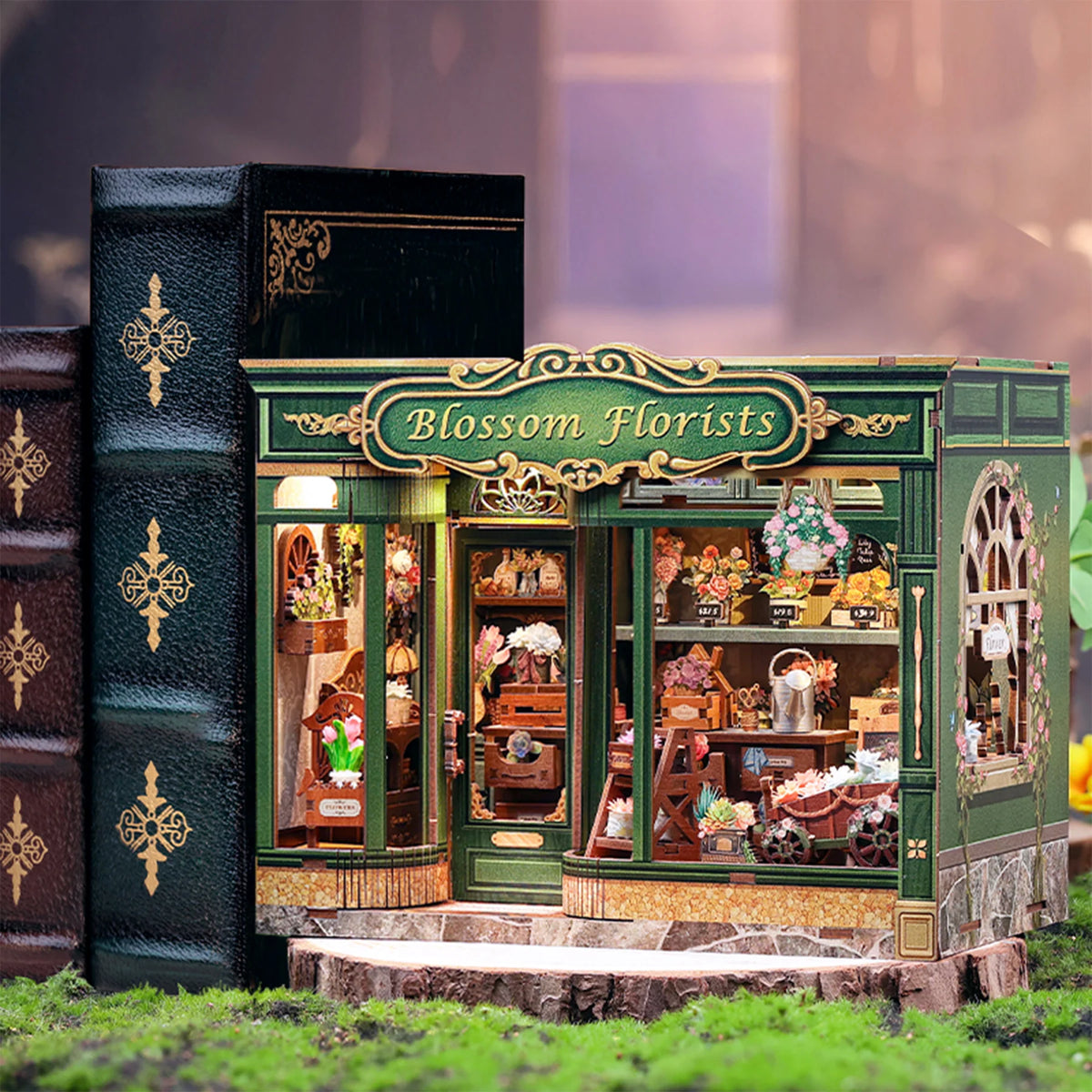 Blossom Florists DIY Miniature Book Nook Kit