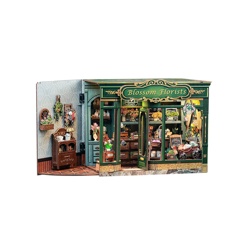 Blossom Florists DIY Miniature Book Nook Kit