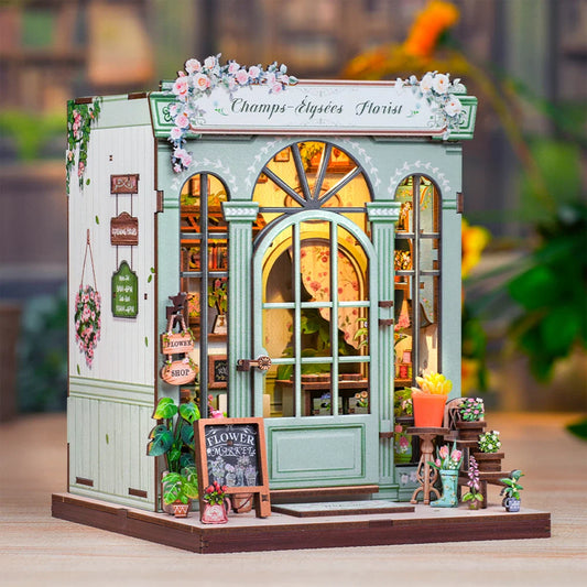 Champs-Elysees Florist DIY Miniature Book Nook Kit