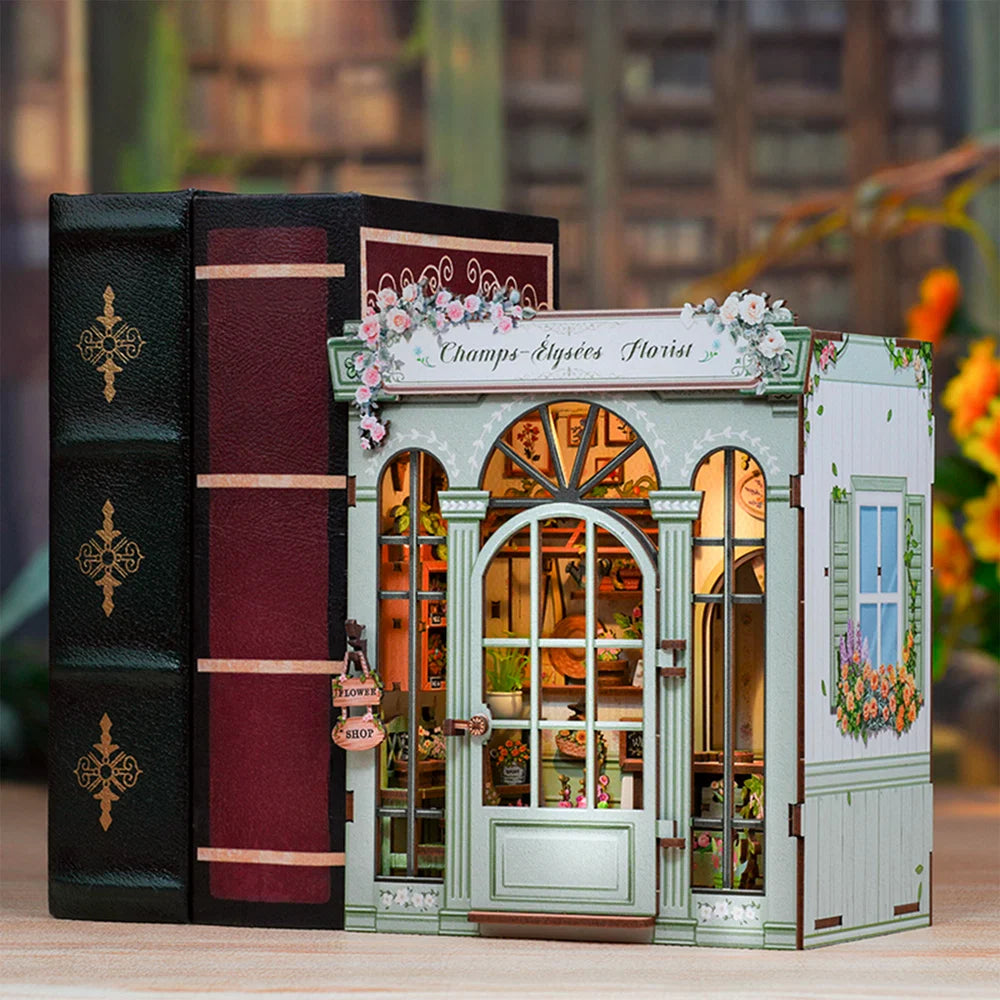 Champs-Elysees Florist DIY Miniature Book Nook Kit