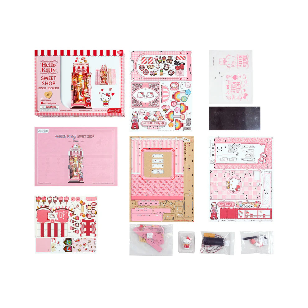 Hello Kitty® Sweet Shop DIY Miniature Book Nook Kit