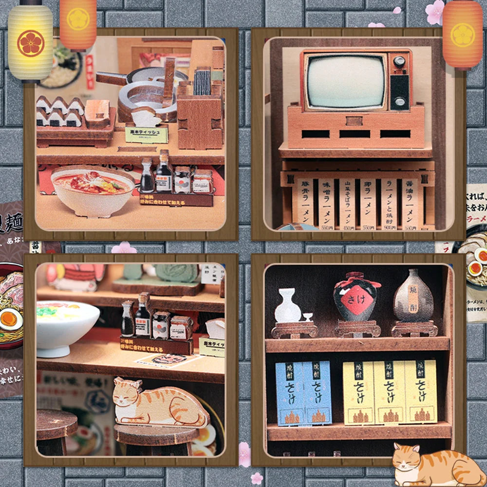 Morita-Ya DIY Miniature Book Nook Kit