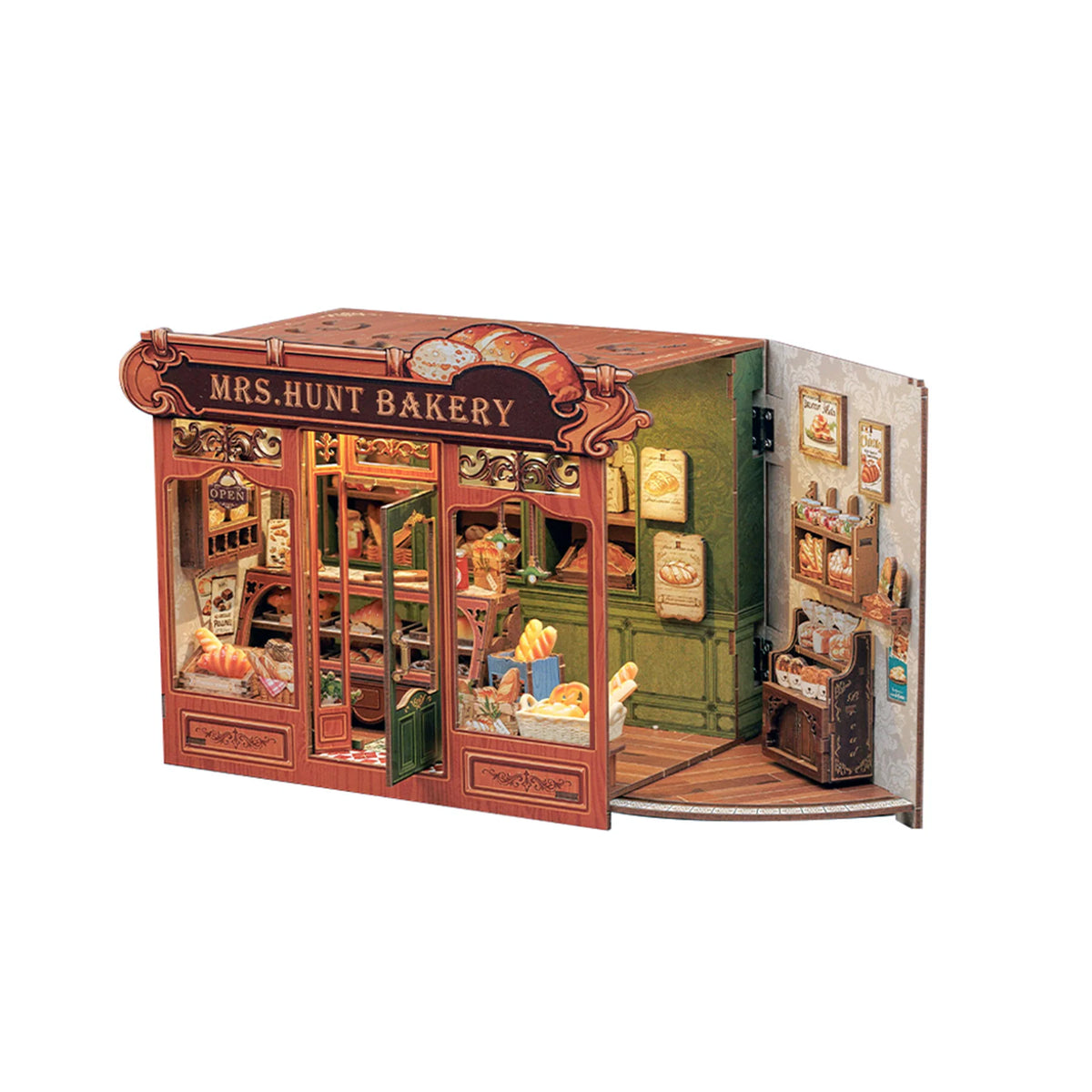 Mrs. Hunt Bakery DIY Miniature Book Nook Kit