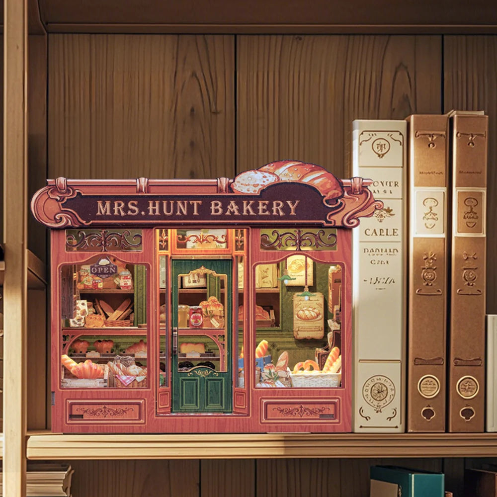 Mrs. Hunt Bakery DIY Miniature Book Nook Kit