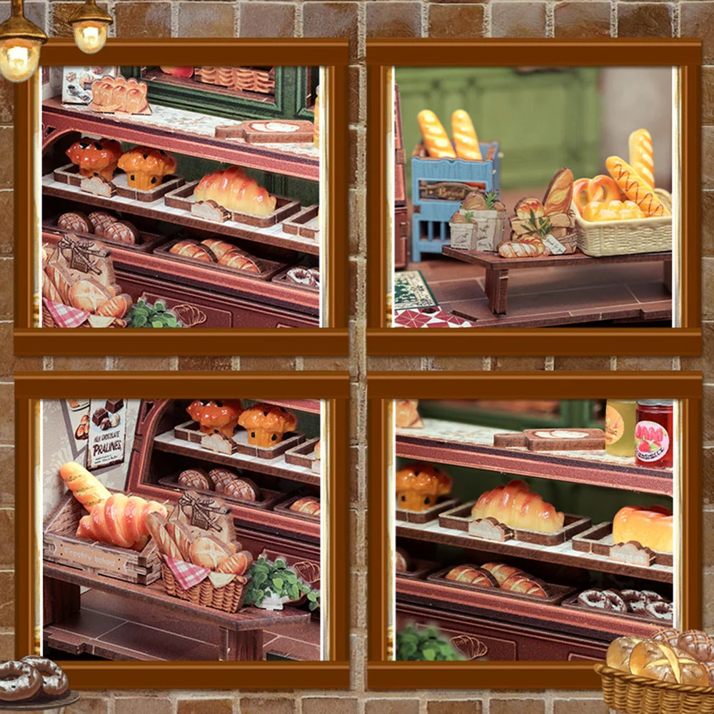 Mrs. Hunt Bakery DIY Miniature Book Nook Kit