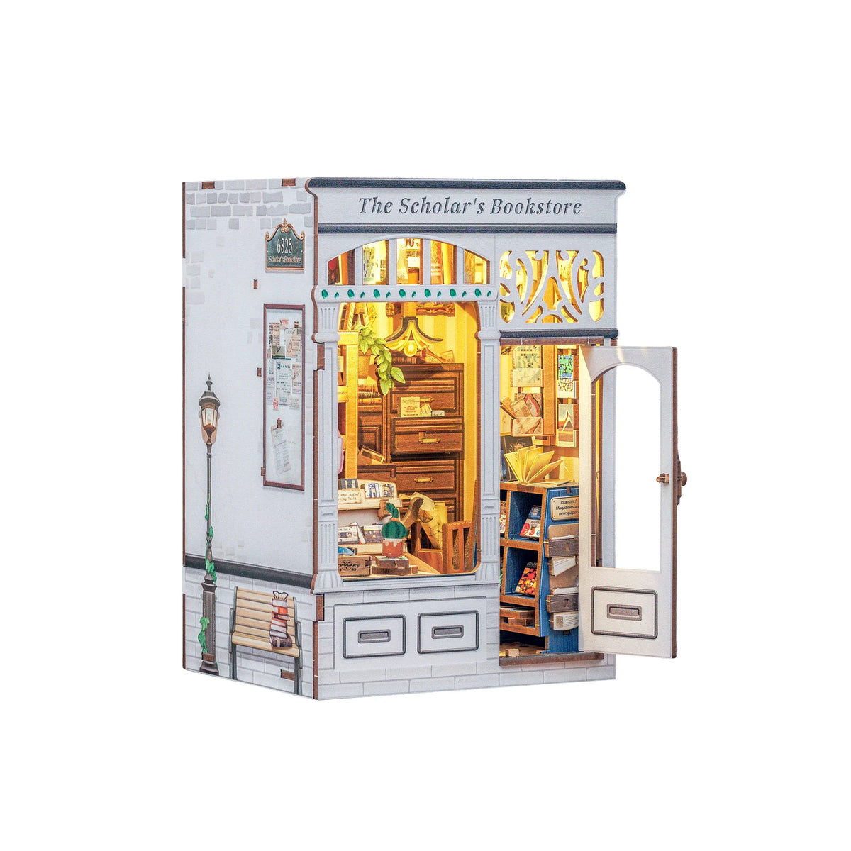 The Scholar's Bookstore DIY Miniature Book Nook Kit