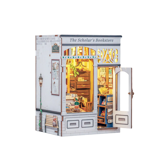 The Scholar's Bookstore DIY Miniature Book Nook Kit