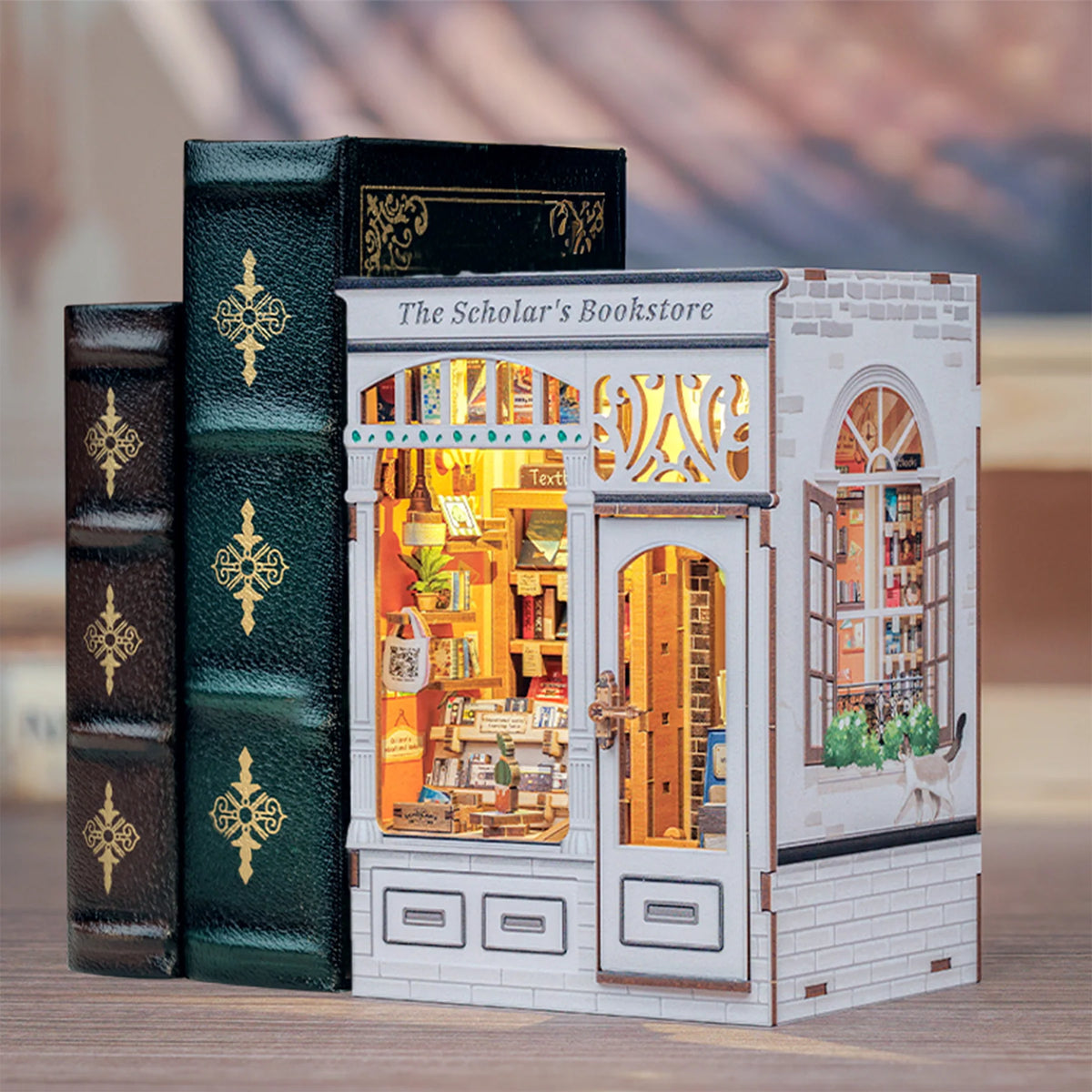 The Scholar's Bookstore DIY Miniature Book Nook Kit