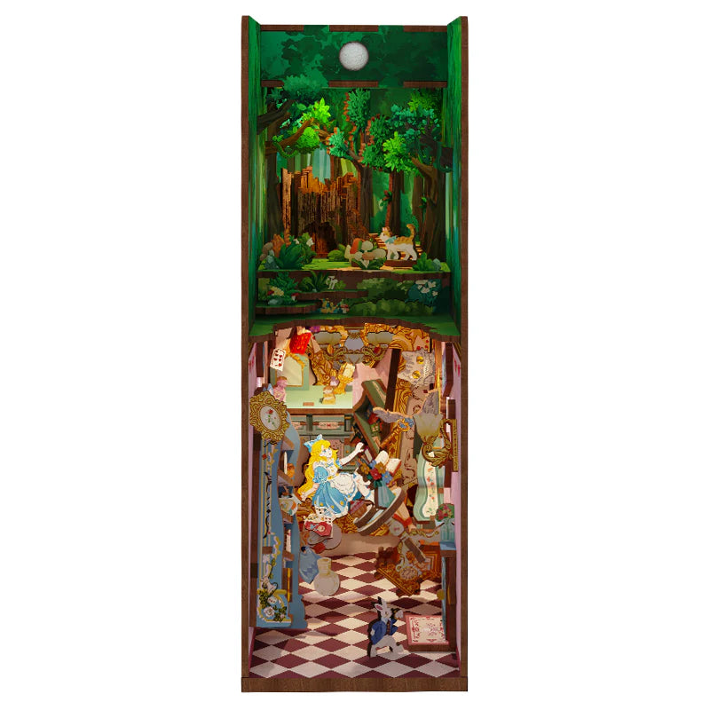 Alice's Adventure DIY Miniature Book Nook Kit