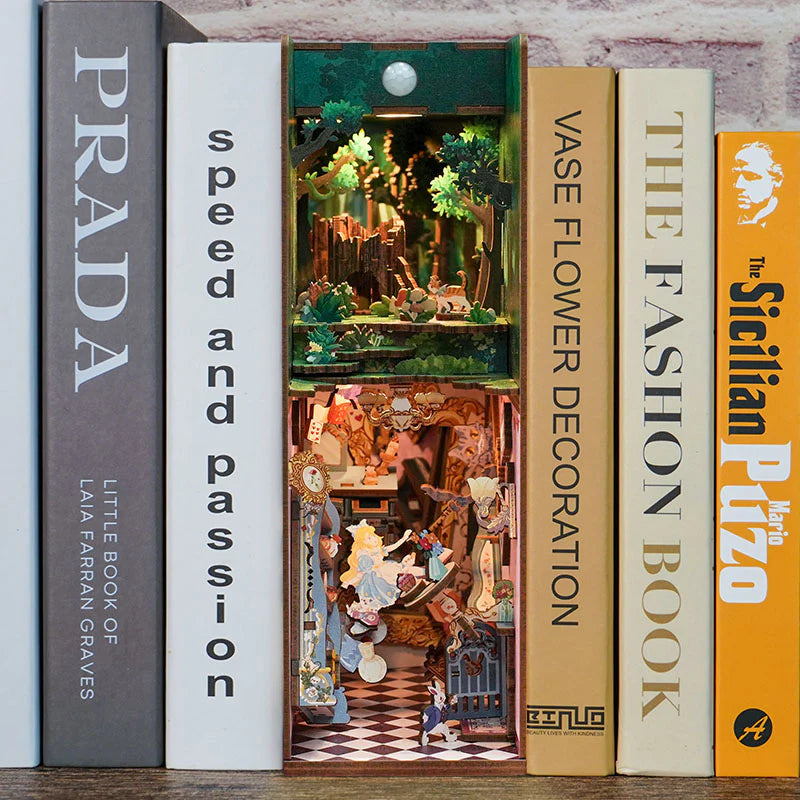 Alice's Adventure DIY Miniature Book Nook Kit