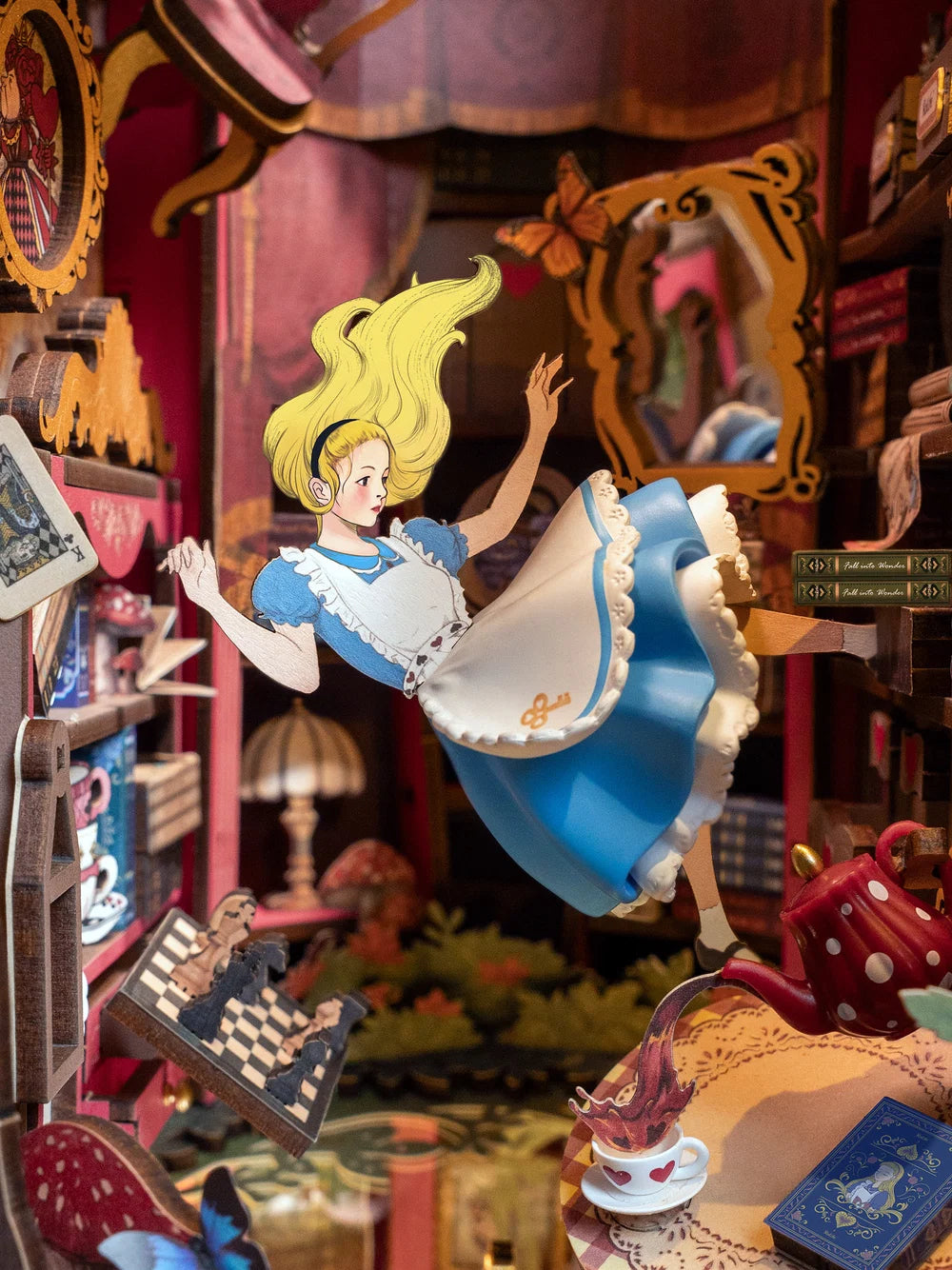 Fall Into Wonder DIY 3D Book Nook & Wonderland