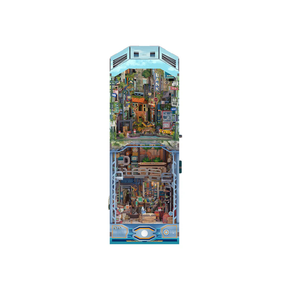 Haven Zero w/ Dust Cover Type::DIY Miniature Book Nook Kit