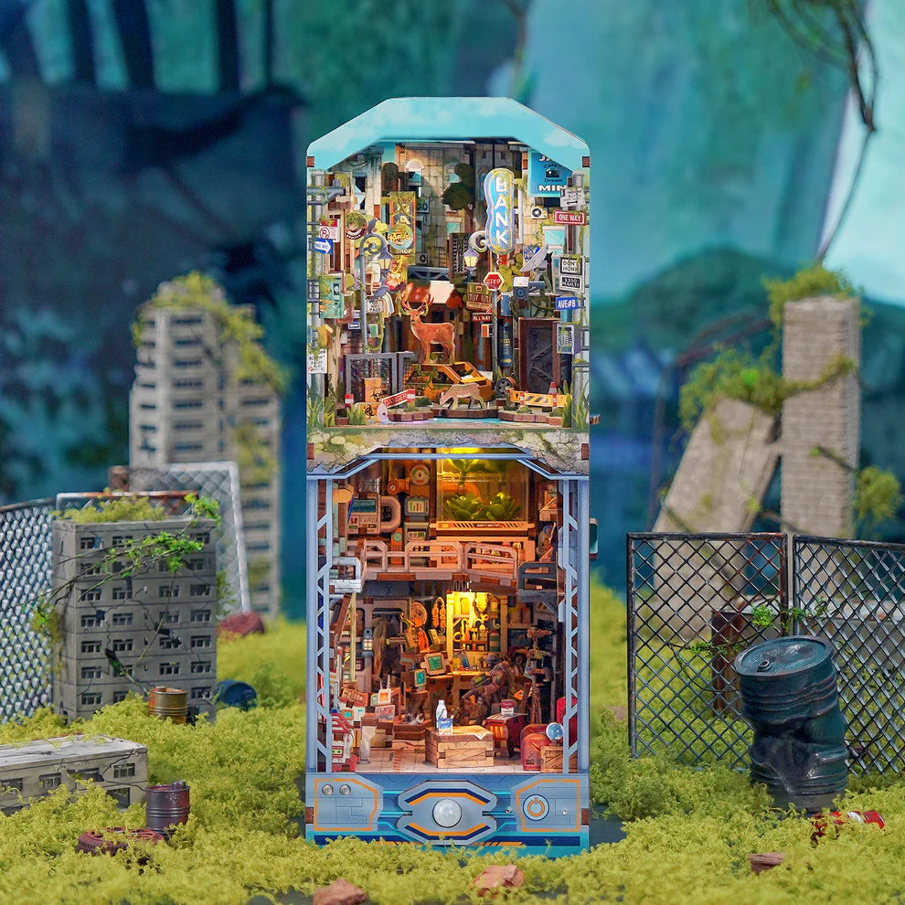 Haven Zero w/ Dust Cover Type::DIY Miniature Book Nook Kit