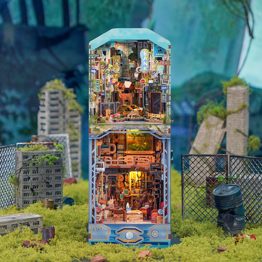 Haven Zero w/ Dust Cover Type::DIY Miniature Book Nook Kit