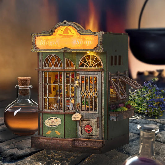 Magic Shop DIY Miniature Book Nook Kit