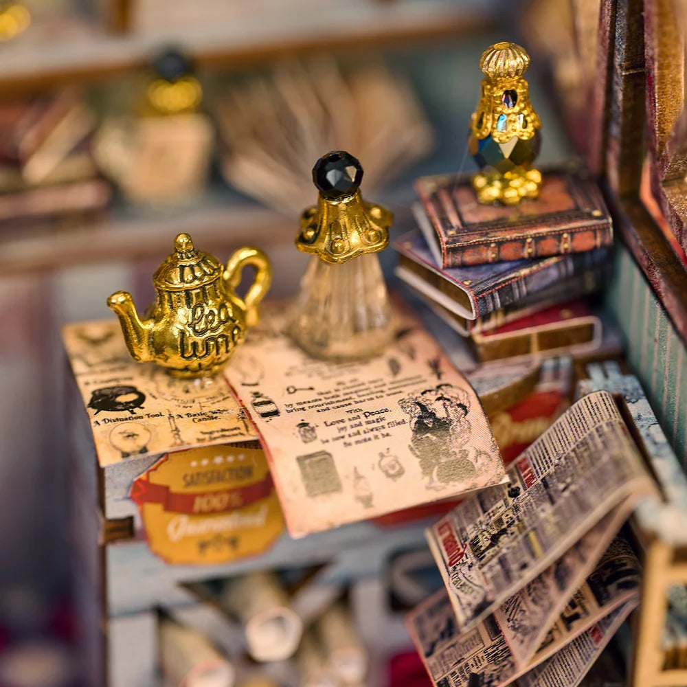 Magic Shop DIY Miniature Book Nook Kit