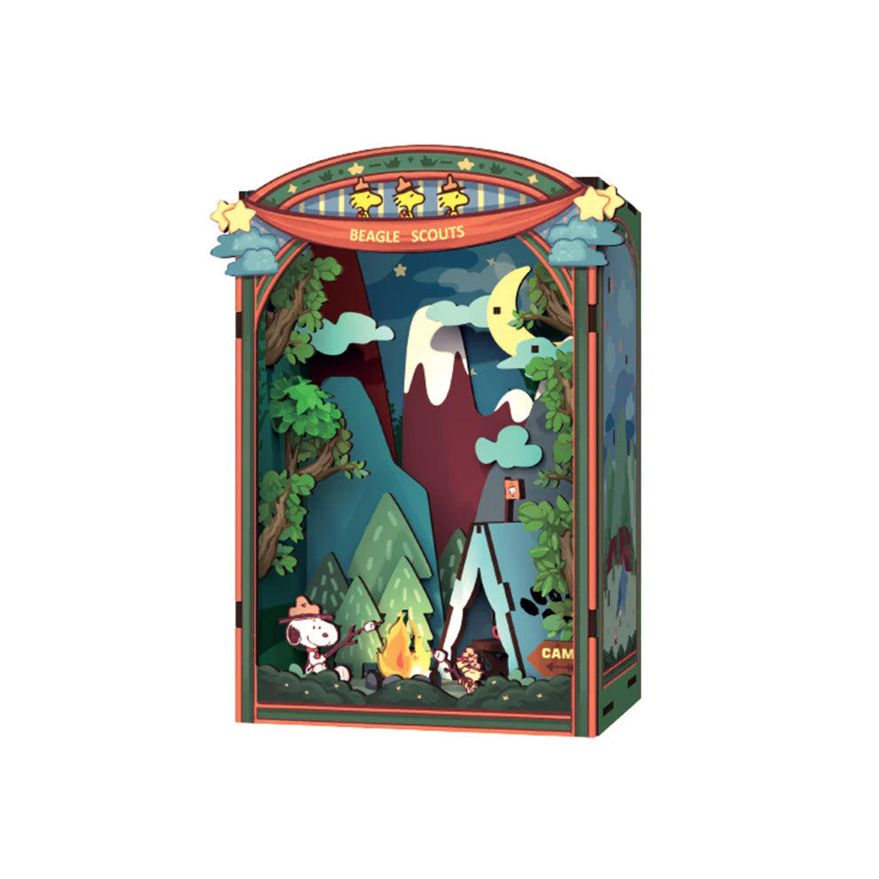 Peanuts® Snoopy’s Beagle Scouts DIY Miniature Book Nook Kit