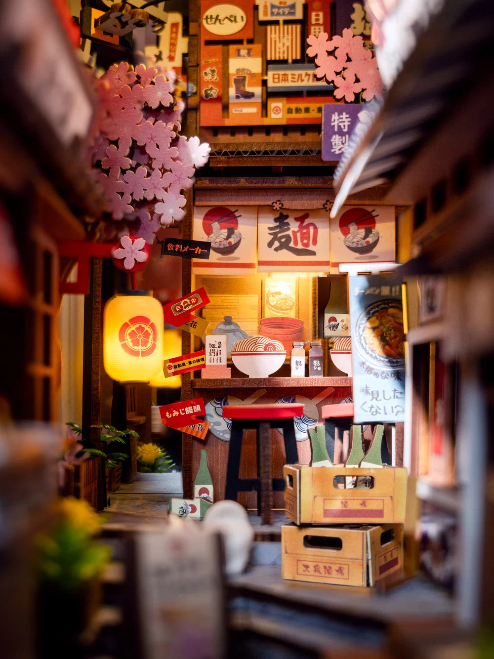 Sakura Wine Alley DIY Book Nook & Wonderland Kit