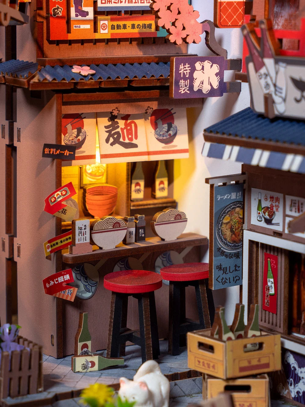 Sakura Wine Alley DIY Book Nook & Wonderland Kit