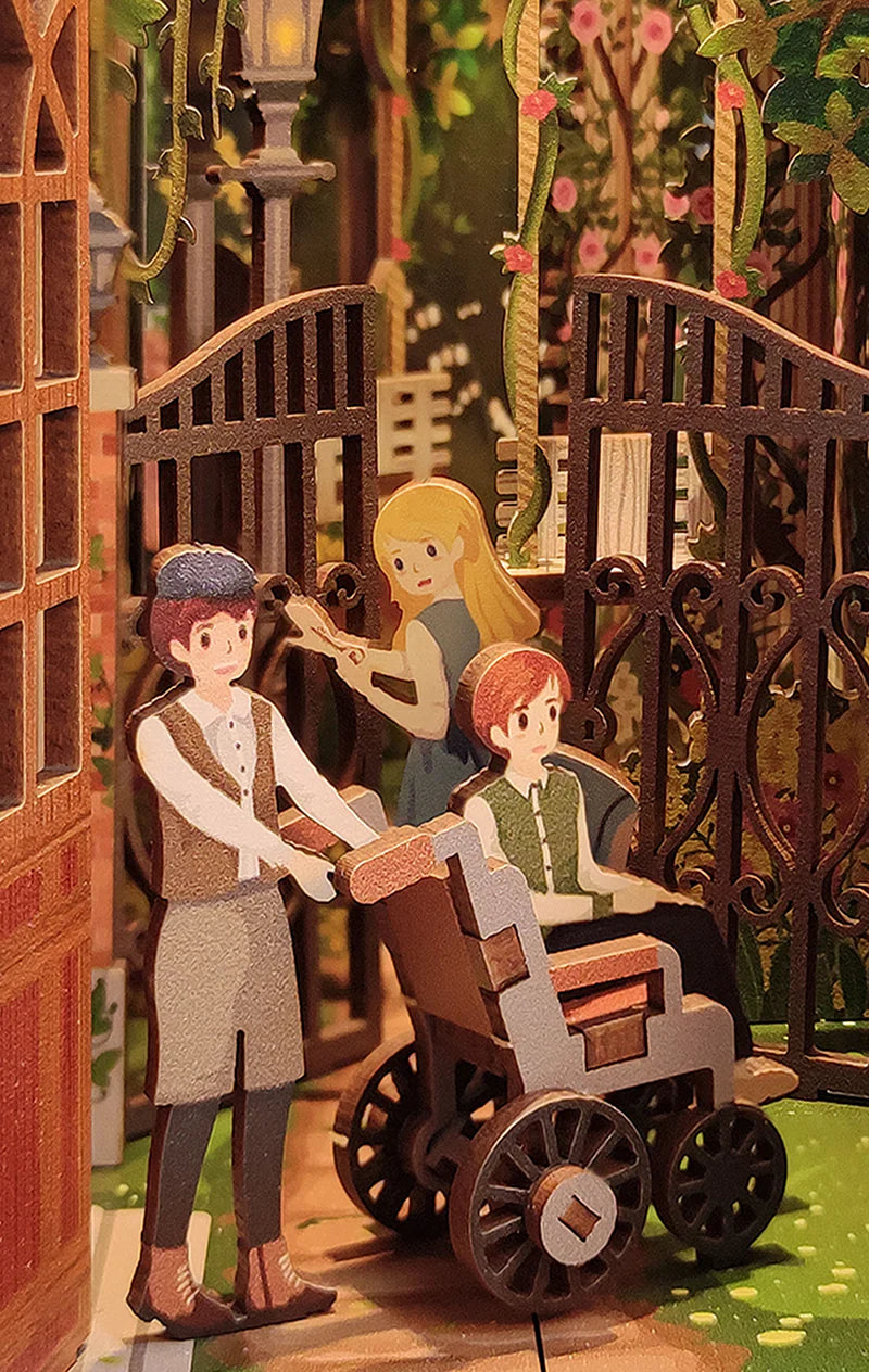 Secret Garden DIY Miniature Book Nook Kit