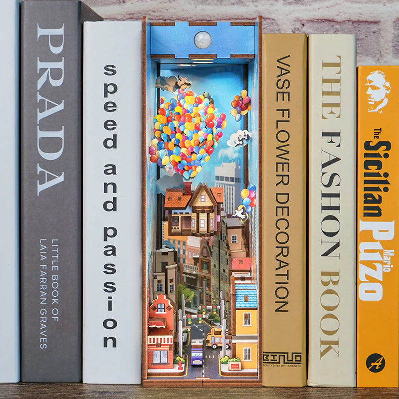Travel with the Wind DIY Miniature Book Nook Kit