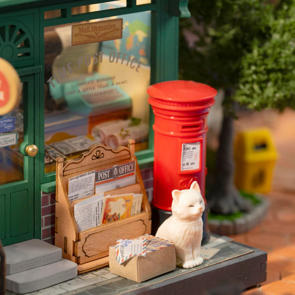 Century Post Office DIY Miniature House Kit