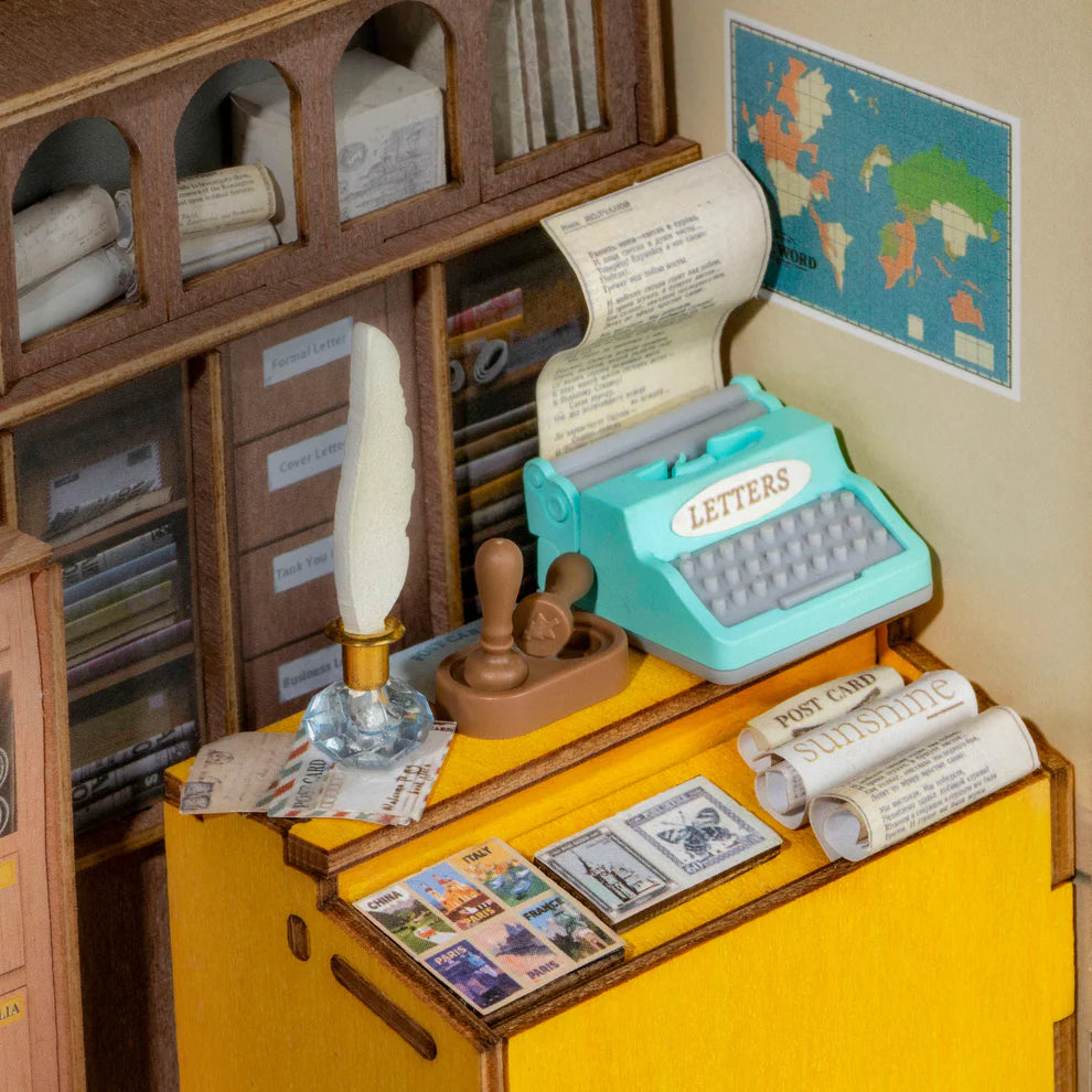Century Post Office DIY Miniature House Kit
