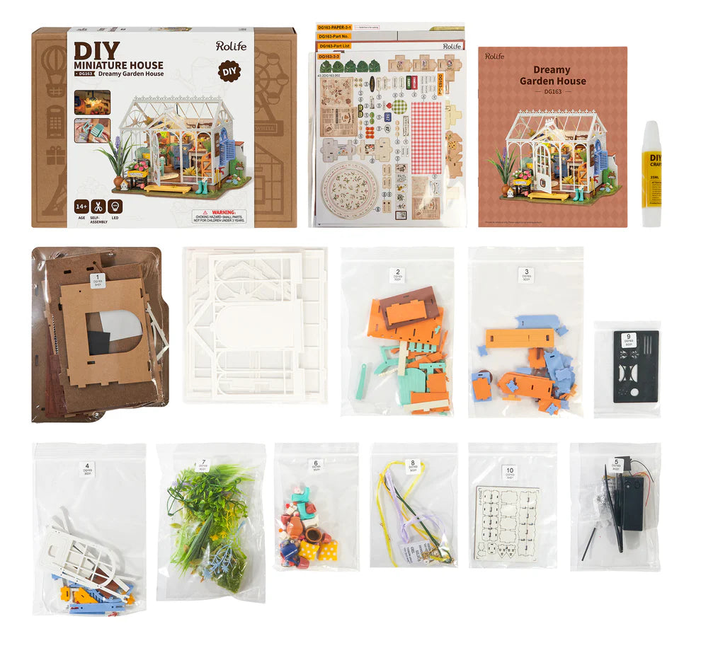 Dreamy Garden House DIY Miniature House Kit