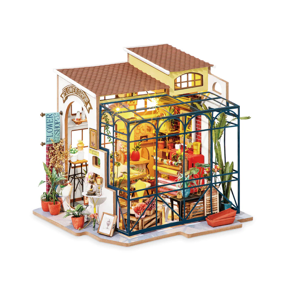 Emily's Flower Shop DIY Miniature House Kit