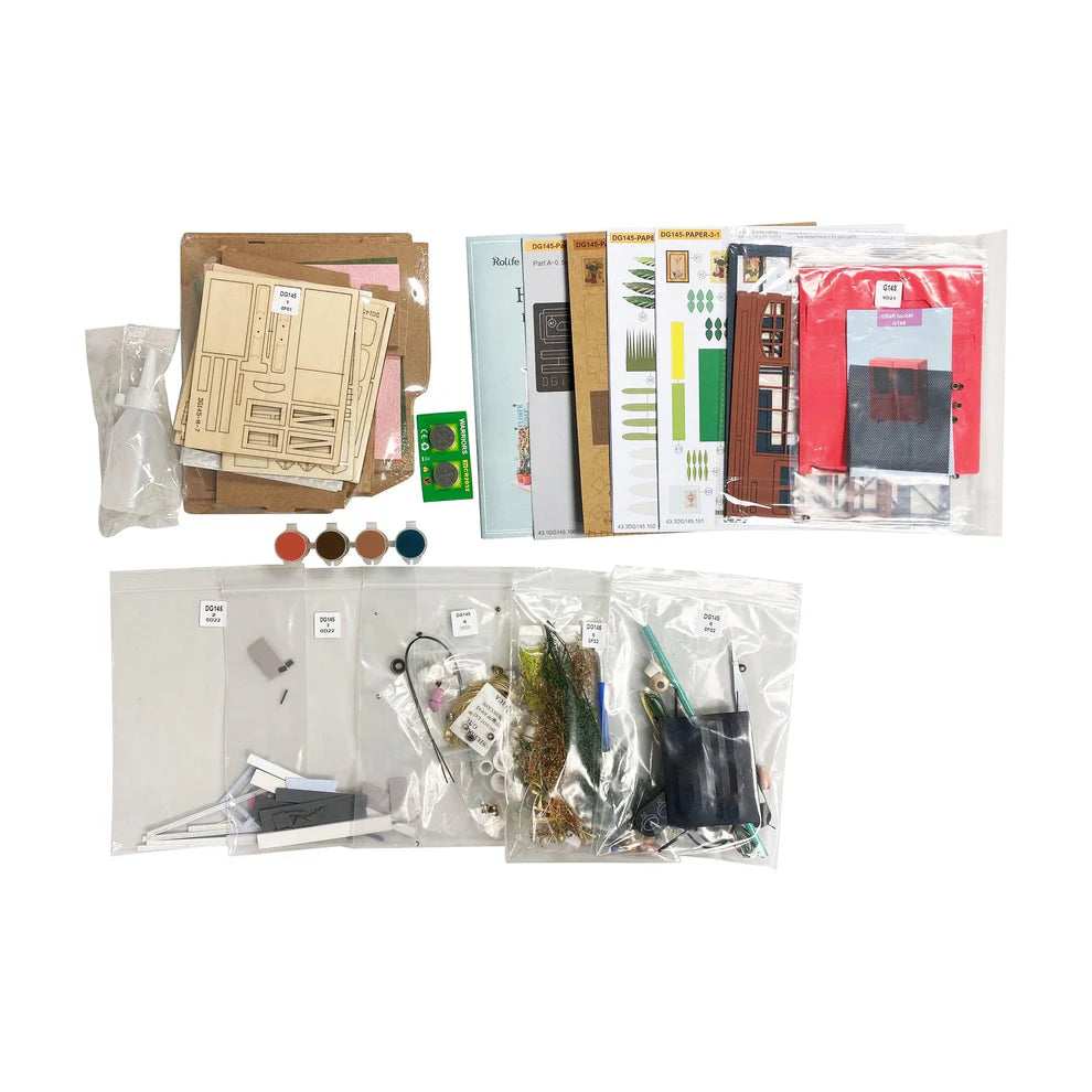Emily's Flower Shop DIY Miniature House Kit